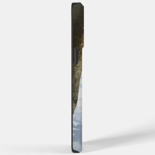 Doberman Pinscher liet het sneeuwen Kerstmis Case-Mate iPhone Case (Achterkant / Rechts)