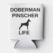 doberman pinscher life blikjeskoeler (Voorkant)