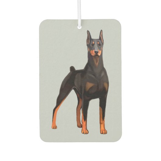 Doberman Pinscher Luchtverfrisser (Voorkant)