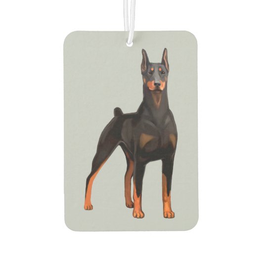 Doberman Pinscher Luchtverfrisser (Achterkant)