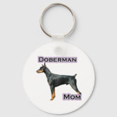 Doberman Pinscher Ma 4 - Sleutelhanger (Voorkant)