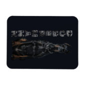 Doberman Pinscher Magneet (Horizontaal)