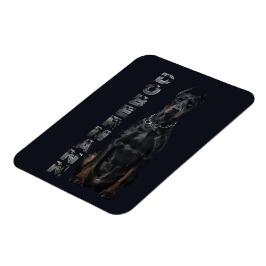 Doberman Pinscher Magneet (Linkerzijde)