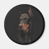 Doberman Pinscher Magneet (Voorkant)