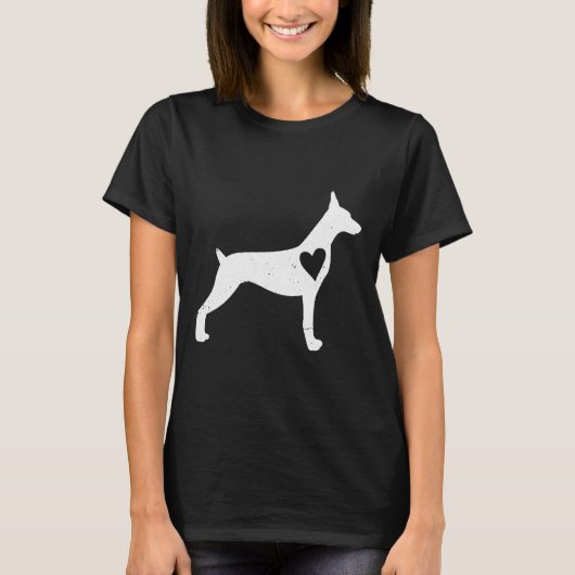 Doberman Pinscher Mama T-shirt (Voorkant)