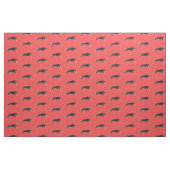Doberman Pinscher met Red Dog Art Fabric Stof (Fat Quarter)