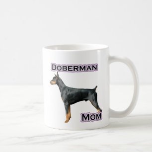 Doberman Pinscher Moeder 4 Koffiemok