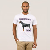 Doberman Pinscher Moeder 4 T-shirt (Voorkant volledig)