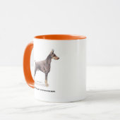 Doberman Pinscher Mok (Voorkant links)