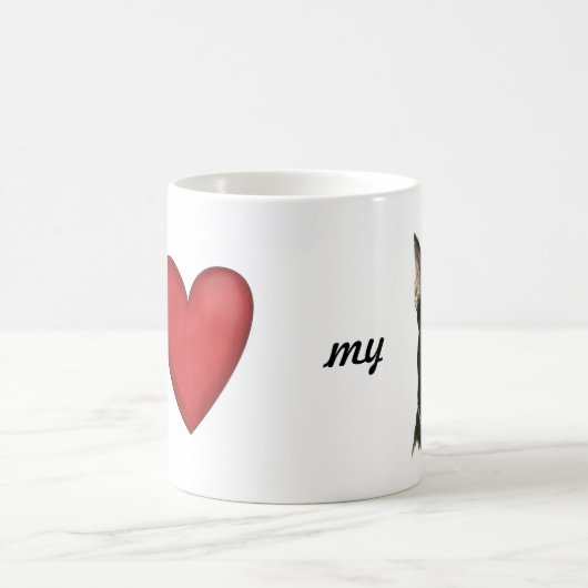 Doberman Pinscher mok Dog (Center)