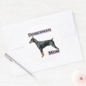 Doberman Pinscher Mom 4 - Sticker (Envelop)