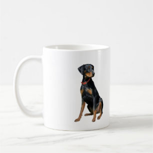 Doberman Pinscher (natuurlijk) Koffiemok