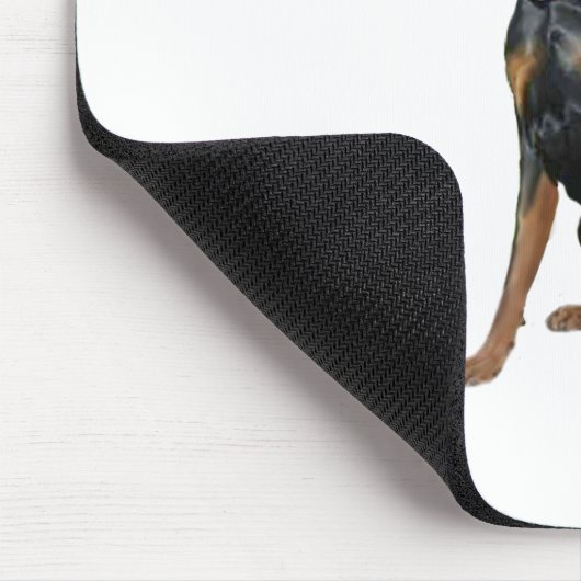 Doberman Pinscher (natuurlijk) Muismat (Hoek)