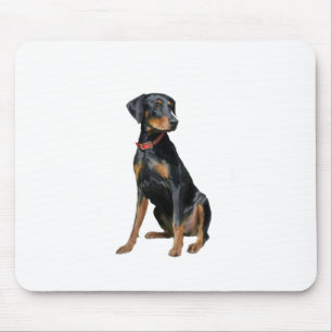 Doberman Pinscher (natuurlijk) Muismat