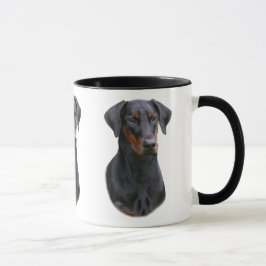 Doberman Pinscher- natuurlijke oorten Mok