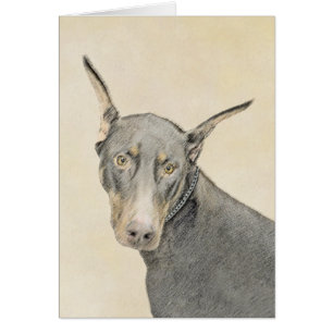 Doberman Pinscher Painting - Originele Dog Art