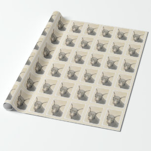 Doberman Pinscher Painting - Originele Dog Art Cadeaupapier