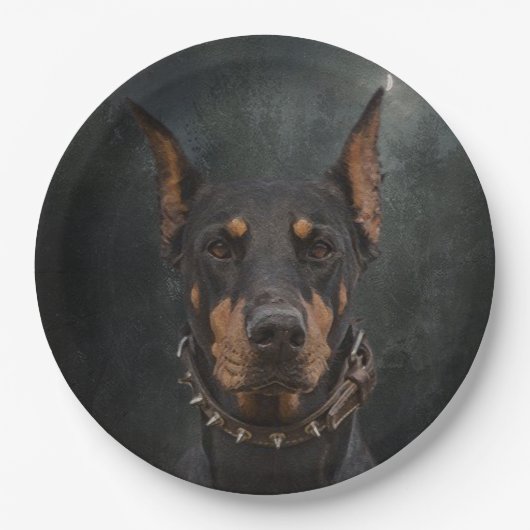 Doberman Pinscher Papieren Bordje (Voorkant)