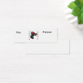 Doberman Pinscher Paws Cadeau Labels Mini Visitekaartjes (Bureau)