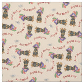 Doberman Pinscher Pirate Stof (Swatch)