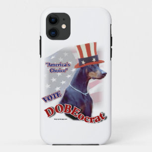 Doberman Pinscher Politieke Humor Case-Mate iPhone Case