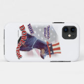 Doberman Pinscher Politieke Humor Case-Mate iPhone Case (Achterkant (horizontaal))