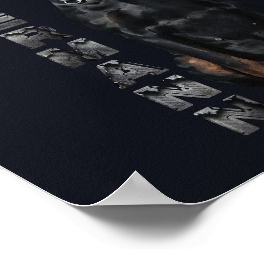 Doberman Pinscher Poster (Hoek)