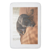 doberman-pinscher-puppy badmat (Voorkant Verticaal)