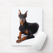Doberman Pinscher Puppy Dog Mousepad Muismat (Met muis)