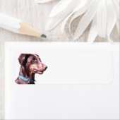 Doberman Pinscher Red Etiket (Insitu)