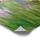 Doberman Pinscher (rood) - Lilies 2 Poster (Hoek)