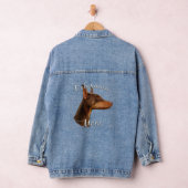 Doberman Pinscher (rood) mam 2 Denim Jacket (Hangar)
