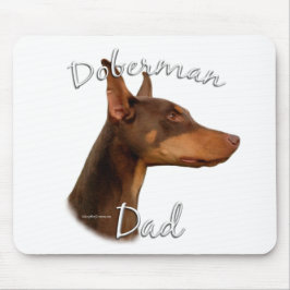 Doberman Pinscher (rood) Pa 2 Muismat