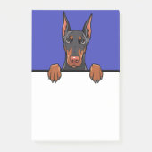 Doberman Pinscher Schattigee Grappige Hondenliefhe Post-it® Notes (Voorkant)