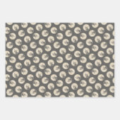 Doberman Pinscher schilderij Dobie bijgesneden hon Inpakpapier Vel (Voorkant 3)