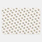 Doberman Pinscher schilderij Dobie bijgesneden hon Inpakpapier Vel (Voorkant 2)