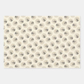 Doberman Pinscher schilderij Dobie bijgesneden hon Inpakpapier Vel (Voorkant)