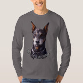 Doberman Pinscher Shirt Personalized Dog Art Shirt (Voorkant)