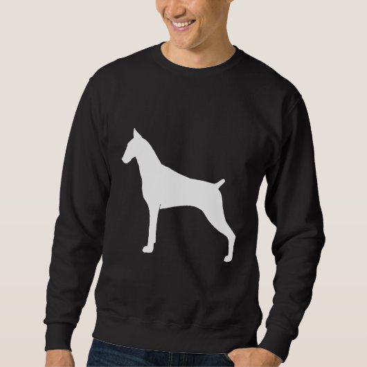 Doberman Pinscher Silhouette S 204 Trui (Voorkant)