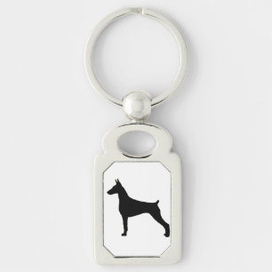doberman pinscher silo black.png sleutelhanger