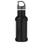 Doberman Pinscher Silo Black.png Waterfles (Achterkant)