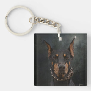 Doberman Pinscher Sleutelhanger