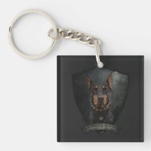 Doberman Pinscher Sleutelhanger
