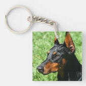 Doberman Pinscher Sleutelhanger (Voorkant)