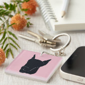 Doberman Pinscher Sleutelhanger (Voorkant Rechts)