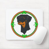 Doberman Pinscher St Patricks Muismat (Met muis)