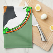 Doberman Pinscher St Patricks Theedoek (Quarter Fold)