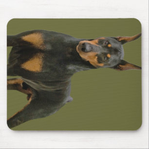 Doberman Pinscher Standing Muismat