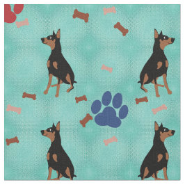 Doberman Pinscher Stof