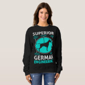 Doberman Pinscher Superior German Engineering 30 Trui (Voorkant volledig)